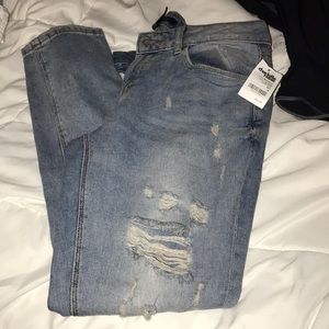 Charlotte Russe ripped jeans